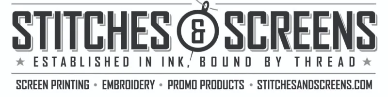 Stitches and Screens Logo